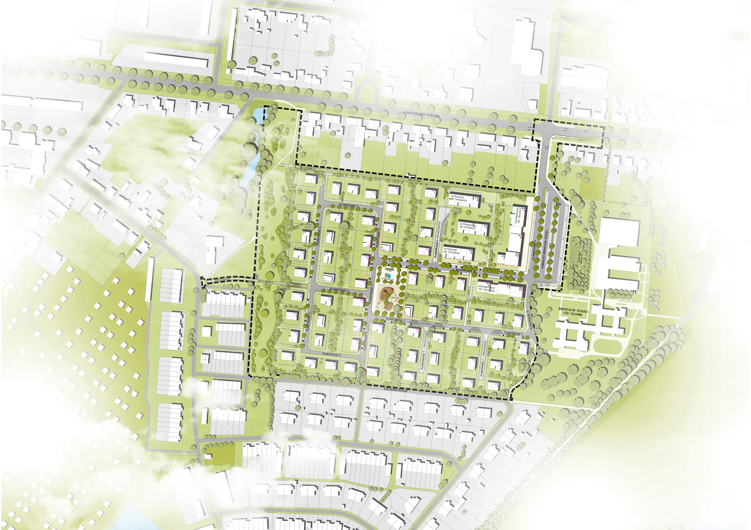 Bebauungsplan Nr. 55.10 "Neues Wohnen am Lankower See", Schwerin